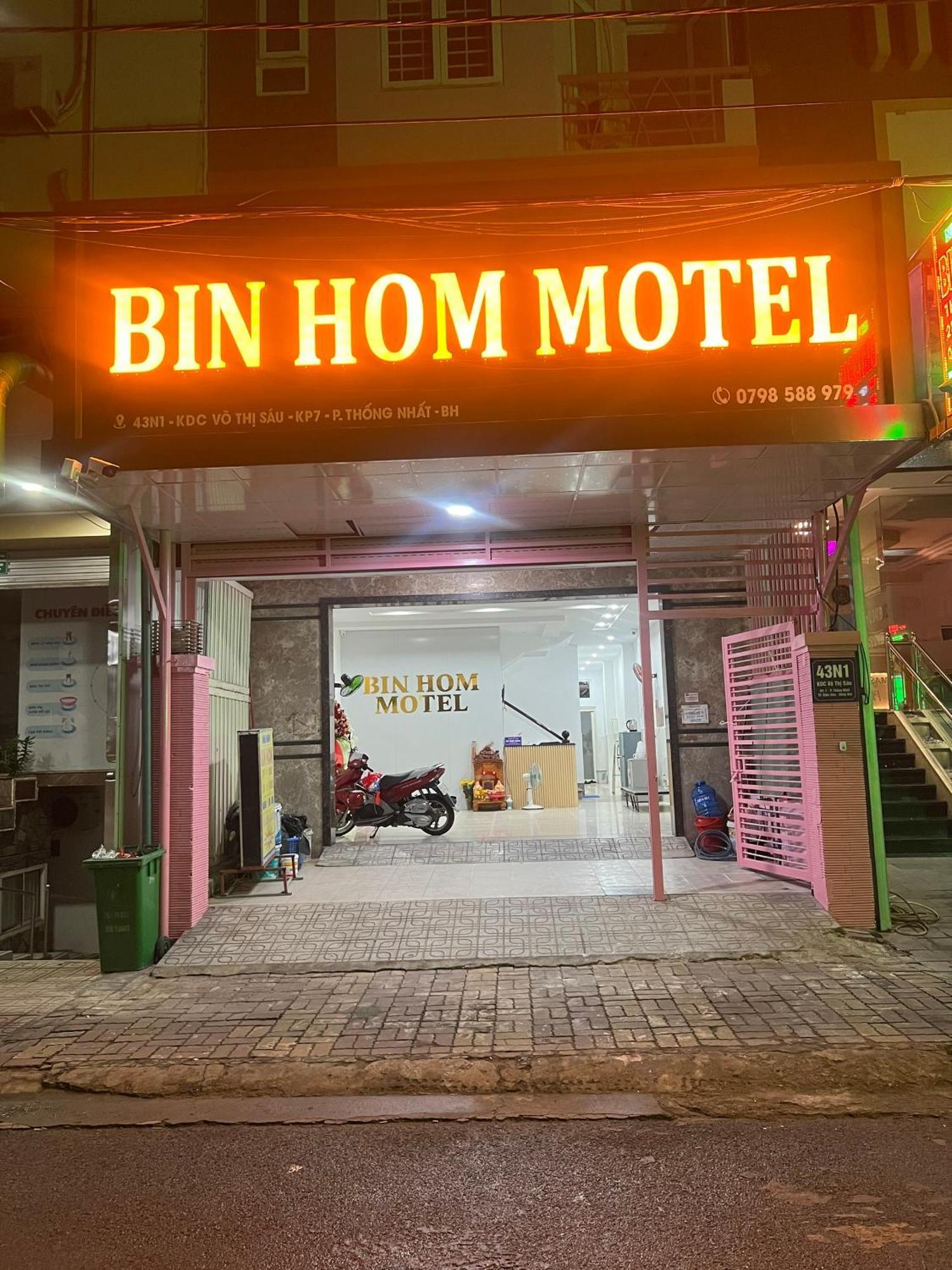 Bin Hom Motel Bien Hoa Exteriör bild