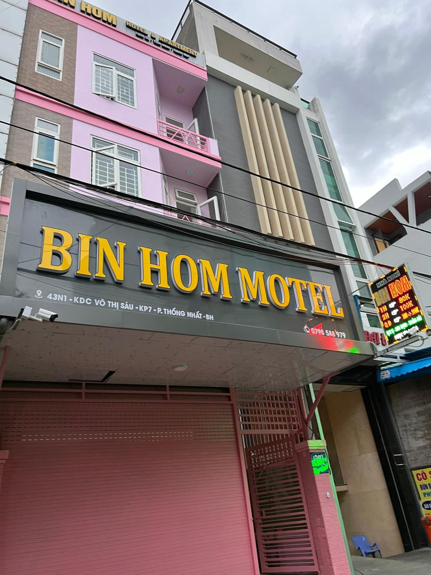 Bin Hom Motel Bien Hoa Exteriör bild