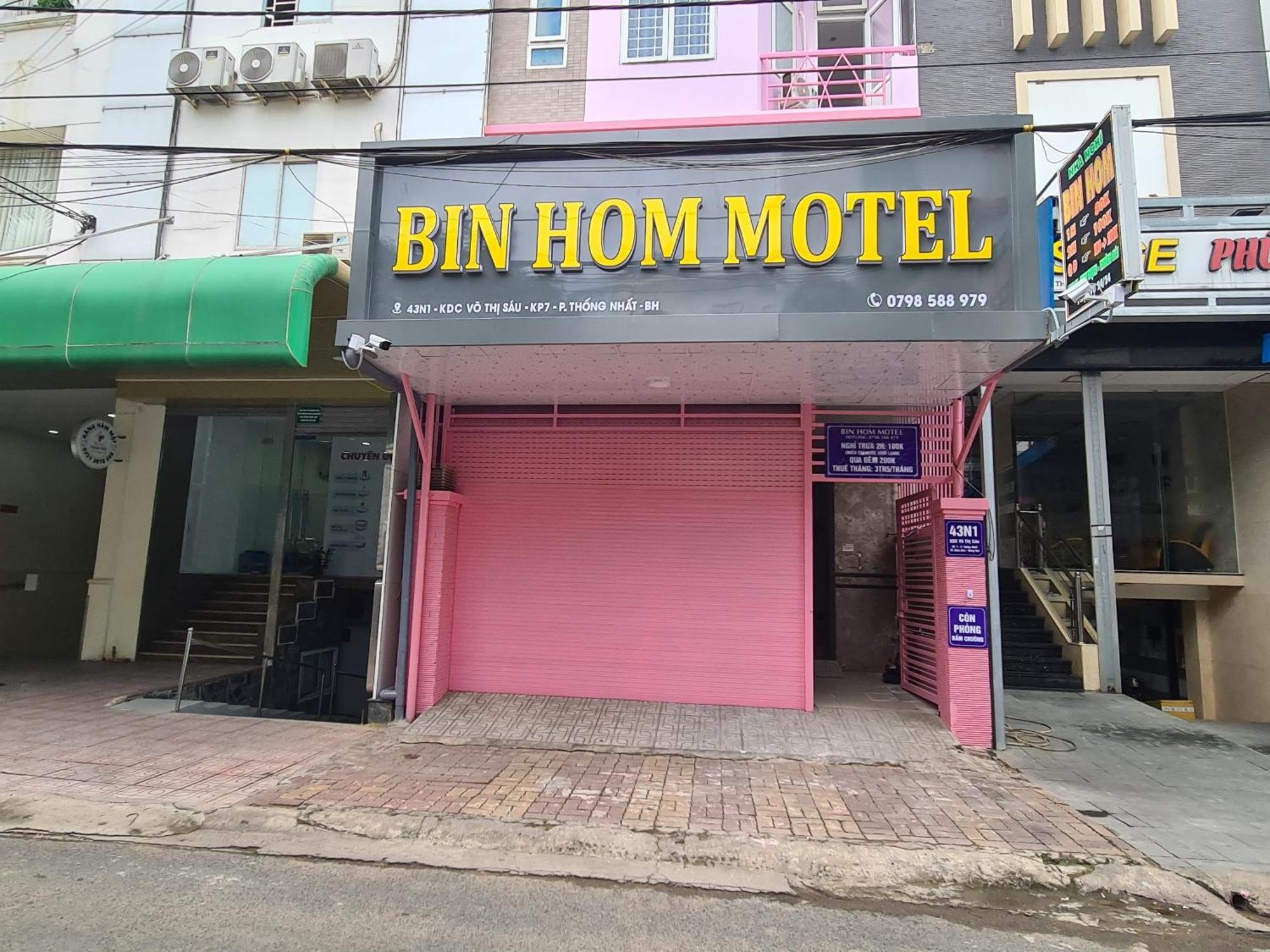 Bin Hom Motel Bien Hoa Exteriör bild